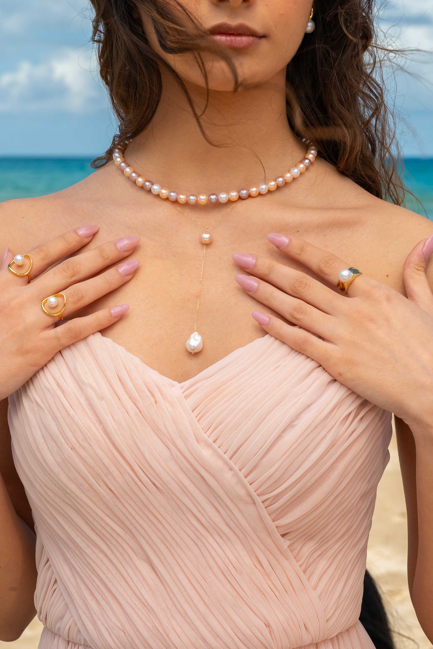 Blush Tide Necklace